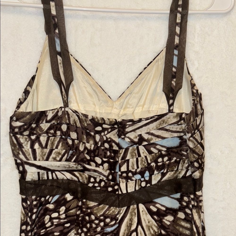Etcetera Cream Halter Sheath Maxi Dress - Picture 4 of 6